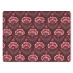 Bloemen - Waaier - Paars muismat rubber klein 262 -3d