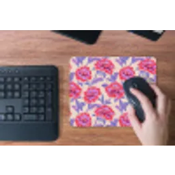Bloemen - Patroon - Meerkleurig muismat rubber klein 262 -toetsenbord