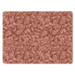 Bloemen - Print - Roze muismat rubber klein 262 -3d