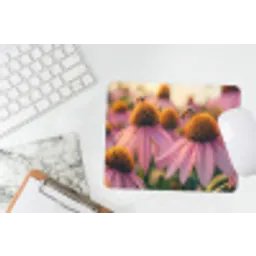 Bloemen - Paars - Bijen muismat rubber klein -witbureau