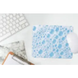 Schuim - Bubbels - Blauw muismat rubber klein -witbureau