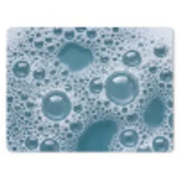 Schuim - Water - Textuur muismat rubber klein -3d