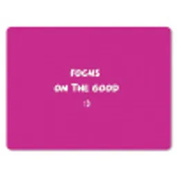 Focus - Smiley - Roze muismat rubber klein -3d