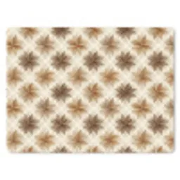 Geografisch - Patroon - Bruin muismat rubber klein 262 -3d