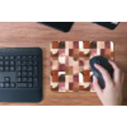 Geometrie - Modern - Retro muismat rubber klein 262 -toetsenbord