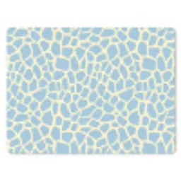 Giraf - Modern - Blauw muismat rubber klein 262 -3d