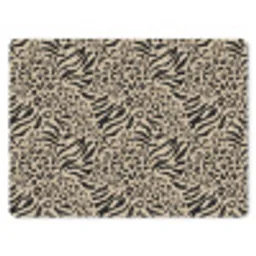 Giraf - Zebra - Motief - Bruin muismat rubber klein 262 -3d