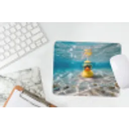 Duikbril - Eend - Water muismat rubber klein -witbureau