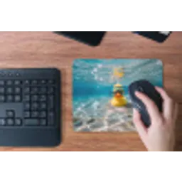 Duikbril - Eend - Water muismat rubber klein -toetsenbord