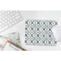 Grafisch - Tegel - Blauw muismat rubber klein 262 -witbureau