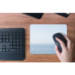 Horizon - Zeilboot - Zee muismat rubber klein -toetsenbord