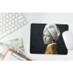 Iconisch - Modern - Kleurrijk muismat rubber klein -witbureau