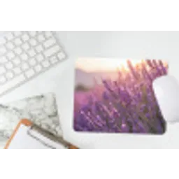 Lavendel - Paars - Zonlicht muismat rubber klein -witbureau