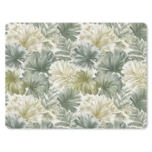 Bladeren - Botanisch - Groen muismat rubber klein 262 -3d
