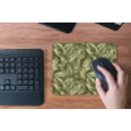 Bladeren - Modern - Groen muismat rubber klein 262 -toetsenbord