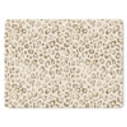 Luipaard - Klassiek - Beige muismat rubber klein 262 -3d