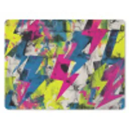 Bliksemschichten - Patroon - Marmer - Kleuren muismat rubber klein -3d