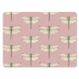Lillibellen - Patroon - Roze muismat rubber klein 262 -3d