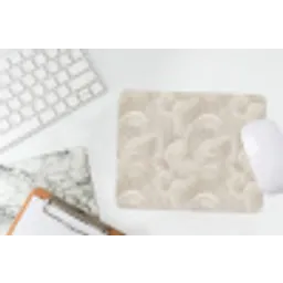 Lijnen - Waaier - Beige muismat rubber klein 262 -witbureau