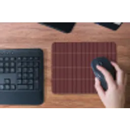 Lijnen - Patroon - Bordeaux muismat rubber klein 262 -toetsenbord
