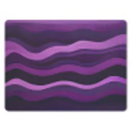 Lijnen - Golven - Paars - Abstract muismat rubber klein -3d