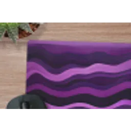 Lijnen - Golven - Paars - Abstract muismat rubber klein -closeup