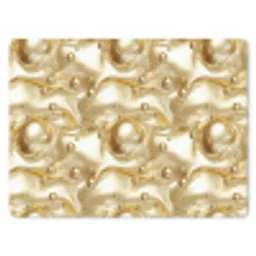 Vloeibaar - Druppels - Goud muismat rubber klein 262 -3d