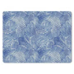 Modern - Abstract - Blauw muismat rubber klein 262 -3d