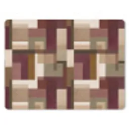 Modern - Geometrie - Kleurrijk muismat rubber klein 262 -3d