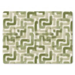 Modern - Grafisch - Groen muismat rubber klein 262 -3d