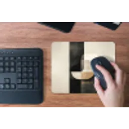 Modern - Vierkant - Vormen muismat rubber klein -toetsenbord