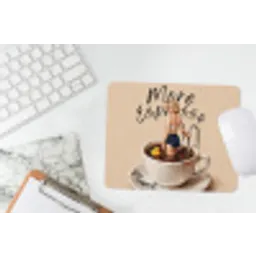 More espresso - Koffie - Eend muismat rubber klein -witbureau