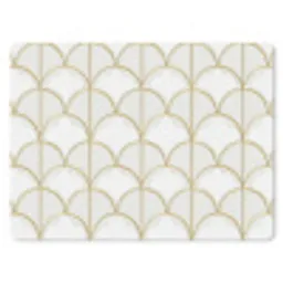 Mozaïek - Bogen - Goud muismat rubber klein 262 -3d