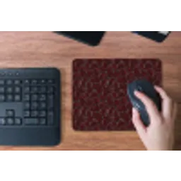 Mozaïek - Tegel - Bordeauxrood muismat rubber klein 262 -toetsenbord