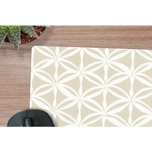 Motief - Modern - Beige muismat rubber klein 262 -closeup