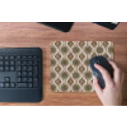 Motief - Patroon - Kleurrijk muismat rubber klein 262 -toetsenbord