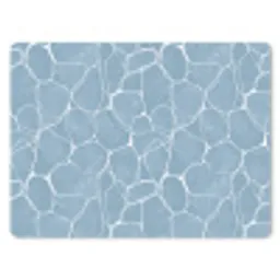 Organisch - Patroon - Blauw muismat rubber klein 262 -3d