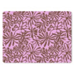 Organisch - Patroon - Roze muismat rubber klein 262 -3d