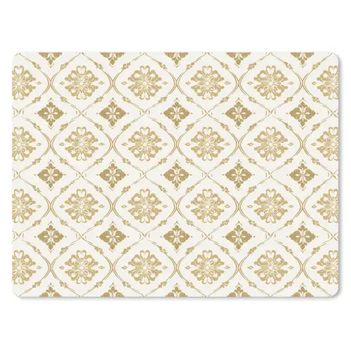 Ornament - Klassiek - Goud muismat rubber klein 262 -3d