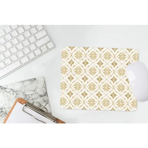 Ornament - Klassiek - Goud muismat rubber klein 262 -witbureau
