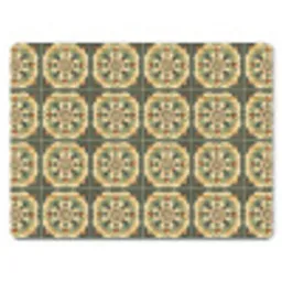 Ornament - Patroon - Groen muismat rubber klein 262 -3d