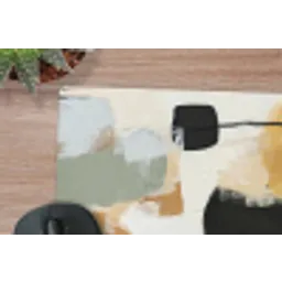 Paint - Abstract - Kleuren muismat rubber klein -closeup