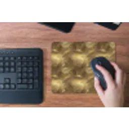 Palm - Waaier - Goud muismat rubber klein 262 -toetsenbord