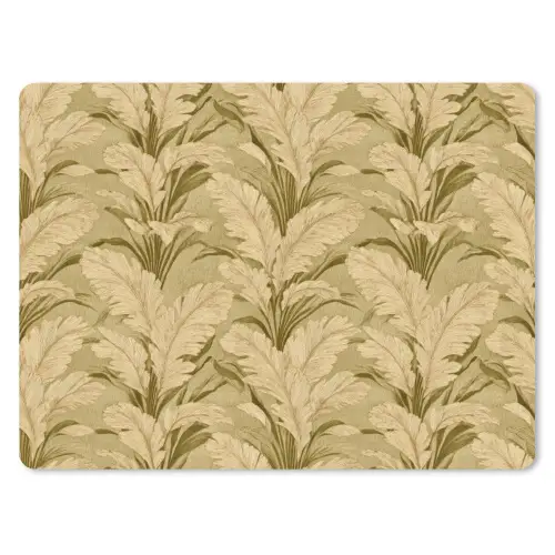 Palmbladeren - Klassiek - Groen muismat rubber klein 262 -3d
