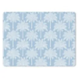 Palmboom - Modern - Blauw muismat rubber klein 262 -3d