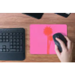Palmbomen - Modern - Roze muismat rubber klein -toetsenbord