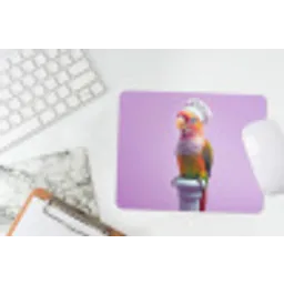 Papegaai - Koksmuts - Pilaar - Vogel muismat rubber klein -witbureau
