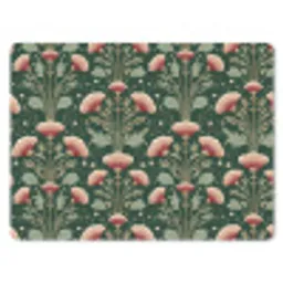 Patroon - Botanisch - Kleurrijk muismat rubber klein 262 -3d