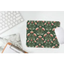 Patroon - Botanisch - Kleurrijk muismat rubber klein 262 -witbureau