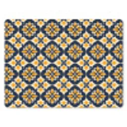 Patroon - Siertegel - Kleurrijk muismat rubber klein 262 -3d